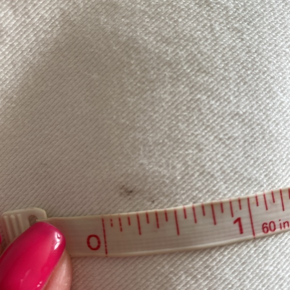 UNIQLO skinny low rise tapered stretch jeans white 31x34 long denim pants - Picture 3 of 4